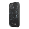Guess PC/TPU Marble Apple iPhone 12 mini hátlap tok, fekete