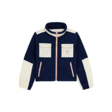 Guess Polárok POLAR FLEECE LS PADDED JACKET Tengerész 10 ans gyerek pulóver, kardigán