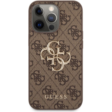 Guess PU 4G Metal Logo Apple iPhone 13 Pro Max Brown tok (8596311161445) tok és táska