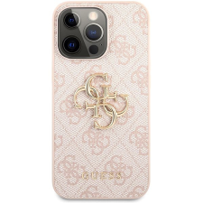 Guess PU 4G Metal Logo Apple iPhone 13 Pro Max Pink tok tok és táska