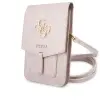Guess PU 4G Metal Logo Phone Bag Pink tok