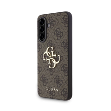 Guess PU 4G Metal Logo tok Samsung Galaxy A36 készülékhez barna (902758) tok és táska