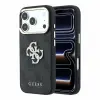 Guess Pu 4G Strass Metal Logo tok, Apple iPhone 18 Pro Max - fekete