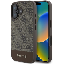 Guess PU 4G Stripe iPhone 16 Brown tok (GUHCP16SG4GLBR) tok és táska