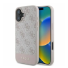 Guess PU 4G Stripe iPhone 16 rózsaszín tok