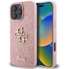 Guess PU Fixed Glitter 4G Metal Logo iPhone 16 Pro Max Pink tok (GUHCP16XHG4SGP)