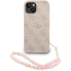 Guess PU Leather 4G Colored Ring Strap MagSafe iPhone 14 Pink tok (GUHMP14SP4GREGSP)