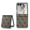  Guess PU Leather 4G Samsung Galaxy Z Flip 8 hátlap tok, MagSafe, barna