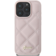 Guess PU Leather Quilted iPhone 16 Pro Max Pink tok (GUHCP16XPSQSQSP) tok és táska