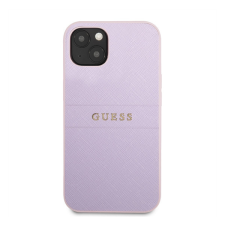 Guess PU Saffiano Apple iPhone 13 mini bőr hátlap tok, lila tok és táska