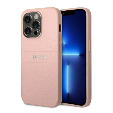 Guess PU Saffiano Apple iPhone 14 Pro bőr hátlap tok, rózsaszín tok és táska