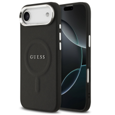 Guess PU Saffiano Apple iPhone Air (2025) MagSafe hátlap tok, fekete tok és táska