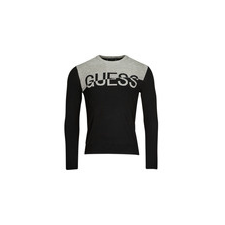Guess Pulóverek ALEX LS CN LOGO SWEATER Fekete EU XL férfi pulóver, kardigán