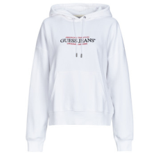 Guess Pulóverek GJ HOOD OS AMERICAN Fehér EU XL női pulóver, kardigán