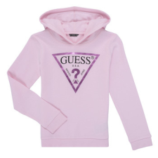 Guess Pulóverek HOODED LS FLEECE_CORE Rózsaszín 8 ans gyerek pulóver, kardigán