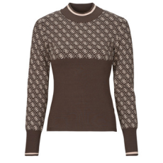 Guess Pulóverek LISE 4G LS SWEATER Barna EU L