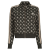 Guess Pulóverek PEONY TAPED FULLZIP SWEATSHIRT Fekete EU XS