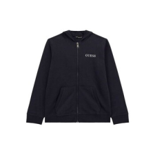 Guess Pulóverek ZIP UP HOODED ACTIVE TOP Tengerész 12 ans gyerek pulóver, kardigán