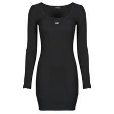 Guess Rövid ruhák DRESS SLIM RIB EMBRO Fekete EU S női ruha