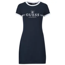 Guess Rövid ruhák MILA SS SHORT DRESS Tengerész EU M női ruha