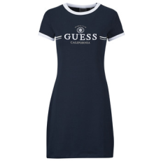 Guess Rövid ruhák MILA SS SHORT DRESS Tengerész EU XS