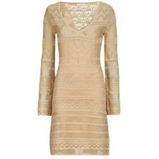 Guess Rövid ruhák NELLIE VN LS DRESS Arany EU L női ruha