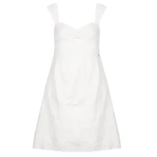 Guess Rövid ruhák SS STELLA EMBROIDERY MINI Fehér EU M