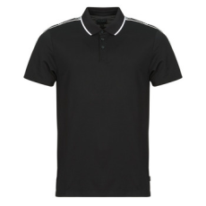 Guess Rövid ujjú galléros pólók GUESS QUATTO G TAPE Fekete EU L
