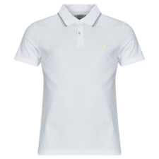 Guess Rövid ujjú galléros pólók NOLAN SS POLO Fehér EU M férfi póló