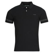 Guess Rövid ujjú galléros pólók NOLAN SS POLO Fekete EU XS