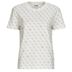 Guess Rövid ujjú pólók 4G RHOMBUS STUDS Bézs EU M