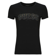 Guess Rövid ujjú pólók LOGO LACE Fekete EU M női póló
