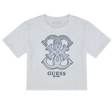 Guess Rövid ujjú pólók ORGANIC COTTON STRETCH Fehér 14 ans gyerek póló