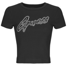 Guess Rövid ujjú pólók RIB LOGO Fekete EU S