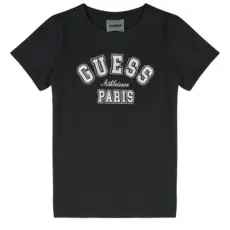 Guess Rövid ujjú pólók SHIRT MINIME Fekete 14 ans