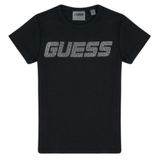 Guess Rövid ujjú pólók SHIRT MINIME Fekete 16 ans