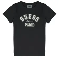Guess Rövid ujjú pólók SHIRT MINIME Fekete 8 ans gyerek póló