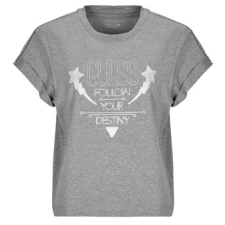 Guess Rövid ujjú pólók SLEEVES STRASS Szürke EU S női póló