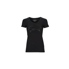 Guess Rövid ujjú pólók SS RN ADELINA TEE Fekete EU XS női póló