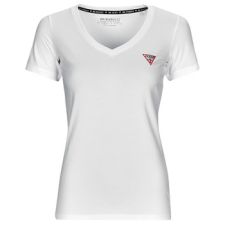 Guess Rövid ujjú pólók SS VN MINI TRIANGLE TEE Fehér EU XS női póló