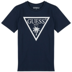 Guess Rövid ujjú pólók T SHIRT MINIME Tengerész 10 ans