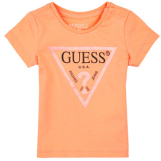 Guess Rövid ujjú pólók T SHIRT Rózsaszín 3 / 6 hónapos