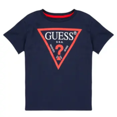 Guess Rövid ujjú pólók THOLMA Tengerész 16 ans