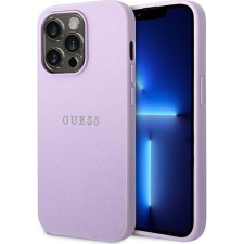 Guess Saffiano Strap Apple iPhone 14 Pro Max hátlap tok, lila (GUHCP14XPSASBPU) tok és táska
