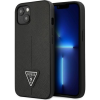 Guess SaffianoTriangle Apple iPhone 14 Plus hátlap tok, fekete (GUE2112)