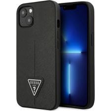 Guess SaffianoTriangle Apple iPhone 14 Plus hátlap tok, fekete (GUE2112) tok és táska