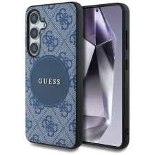 Guess Samsung Galaxy S25 tok - Guess 4G Circle Classic Logo MagSafe (GUHMS25SP4PGRSGB) - kék tok és táska