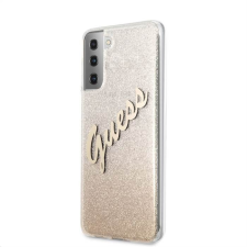 Guess Samsung S21 Plus GUESS GUHCS21LPCUGLSGO Hátlap - Arany tok és táska