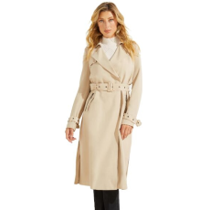  GUESS Stefania női ősz-i kabát, világos, S méret