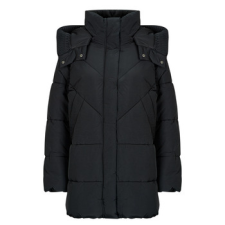 Guess Steppelt kabátok ELEONOR HOODIE Fekete EU M női dzseki, kabát